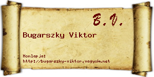 Bugarszky Viktor névjegykártya